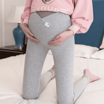Soft Cotton Maternity Leggings designed for everyday comfort
