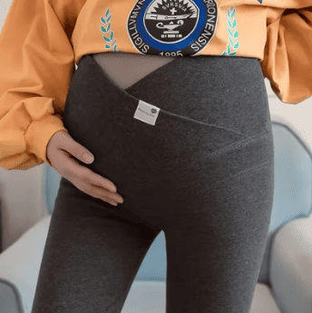 Soft Cotton Maternity Leggings designed for everyday comfort